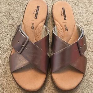 clarks kele heather sandal